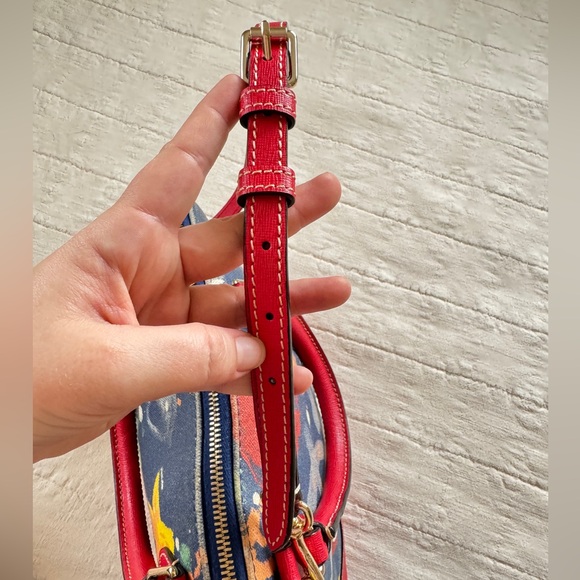 Dooney & Bourke Denim Fabric with Graffiti print - Picture 4 of 6